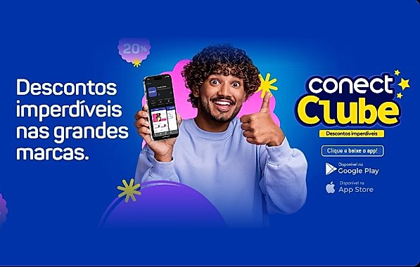 Cliente utilizando serviço de internet da Conect